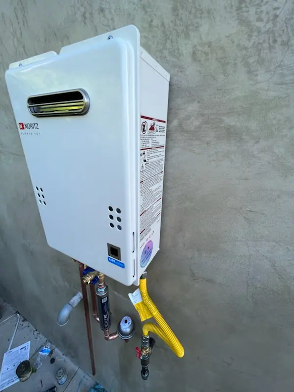 Tankless water heater installation for College Hills Historic District homes